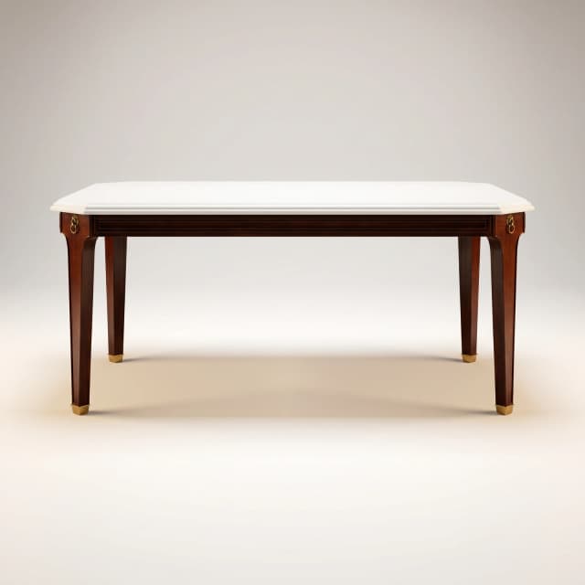 Elevate your dining experience with a Regency-style carved table crafted from teak wood, the epitome of Victorian elegance.